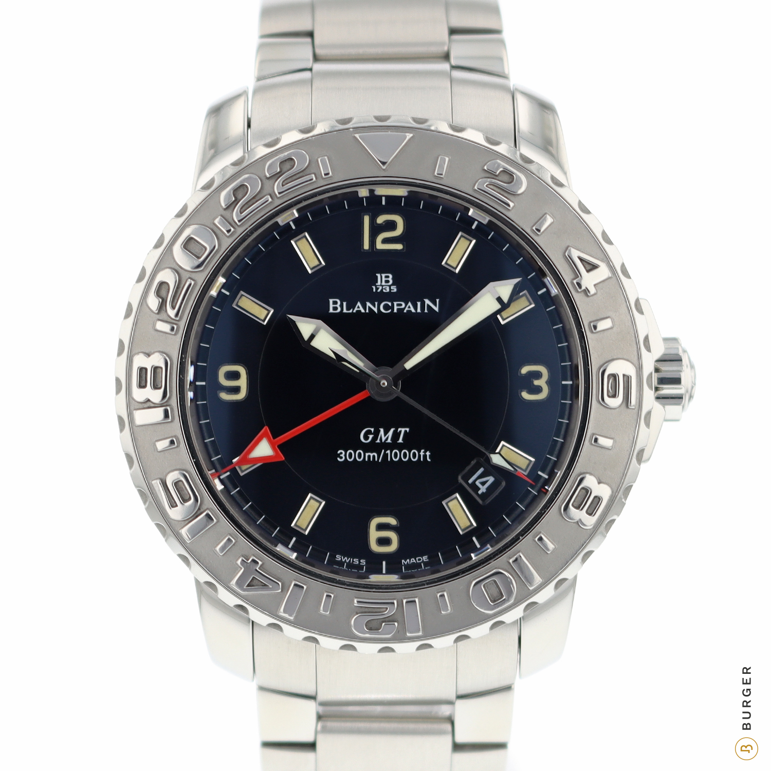 Fifty Fathoms GMT Trilogy Blancpain Sold watches Juwelier Burger