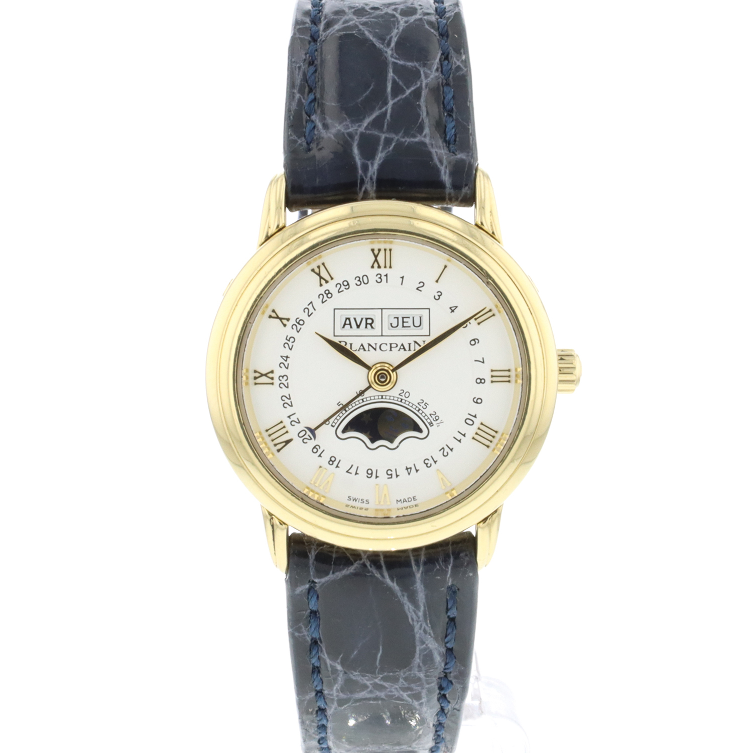 Blancpain villeret moonphase best sale