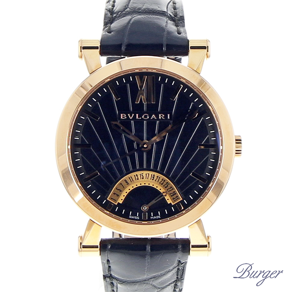 Sotirio Retrograde Date Rose Gold NEW - Bulgari - Bvlgari - Sold watches -  Juwelier Burger