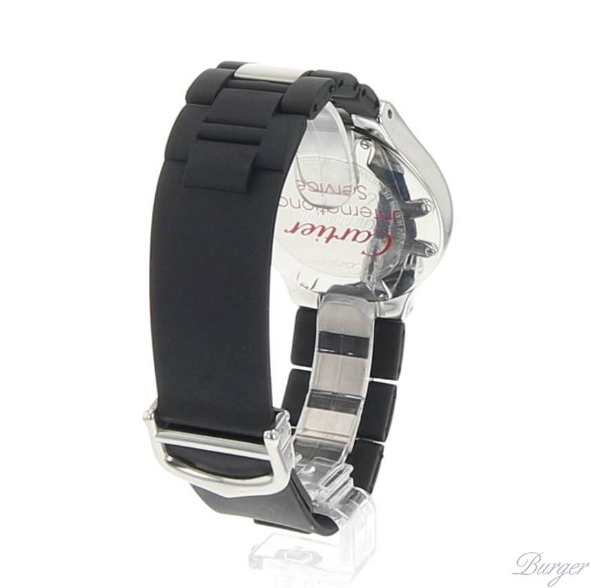 Chronoscaph 21 Steel Rubber Cartier Sold watches Juwelier Burger