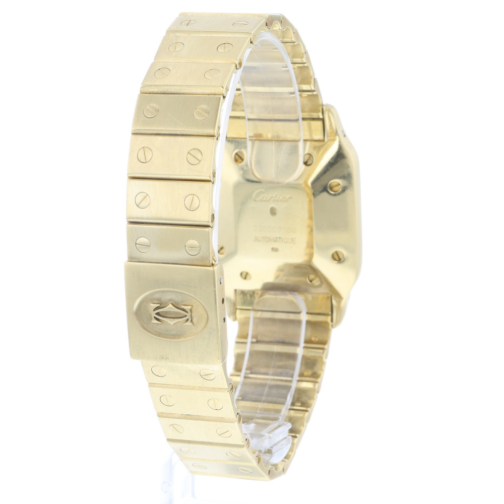 Santos GM 18 K Yellow Gold Diamonds Cartier Stolen items