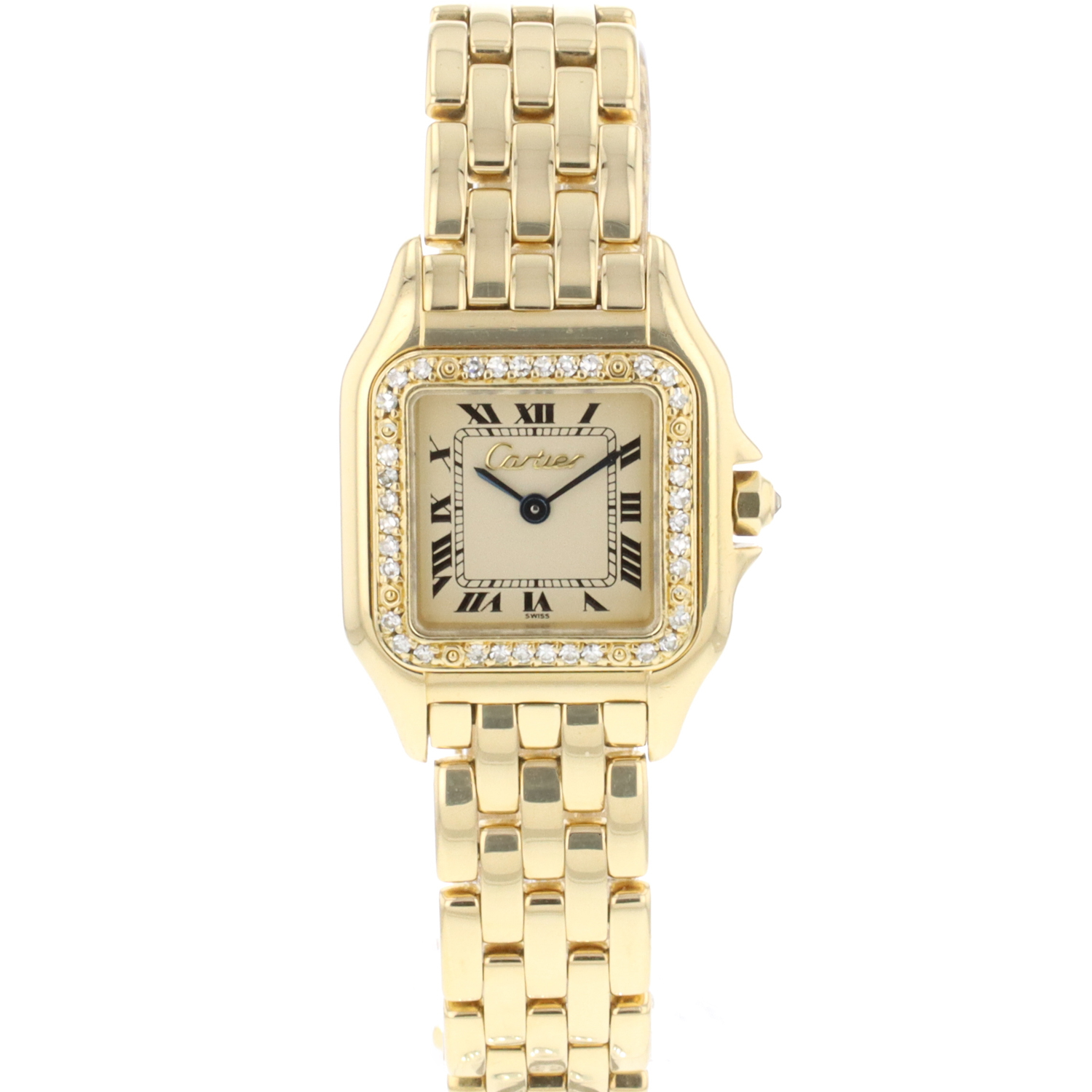 P Panthere PM Yellow Gold Factory Diamonds Cartier Exclusive