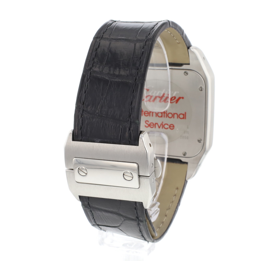 Santos 100 XL Steel Cartier Sold watches Juwelier Burger