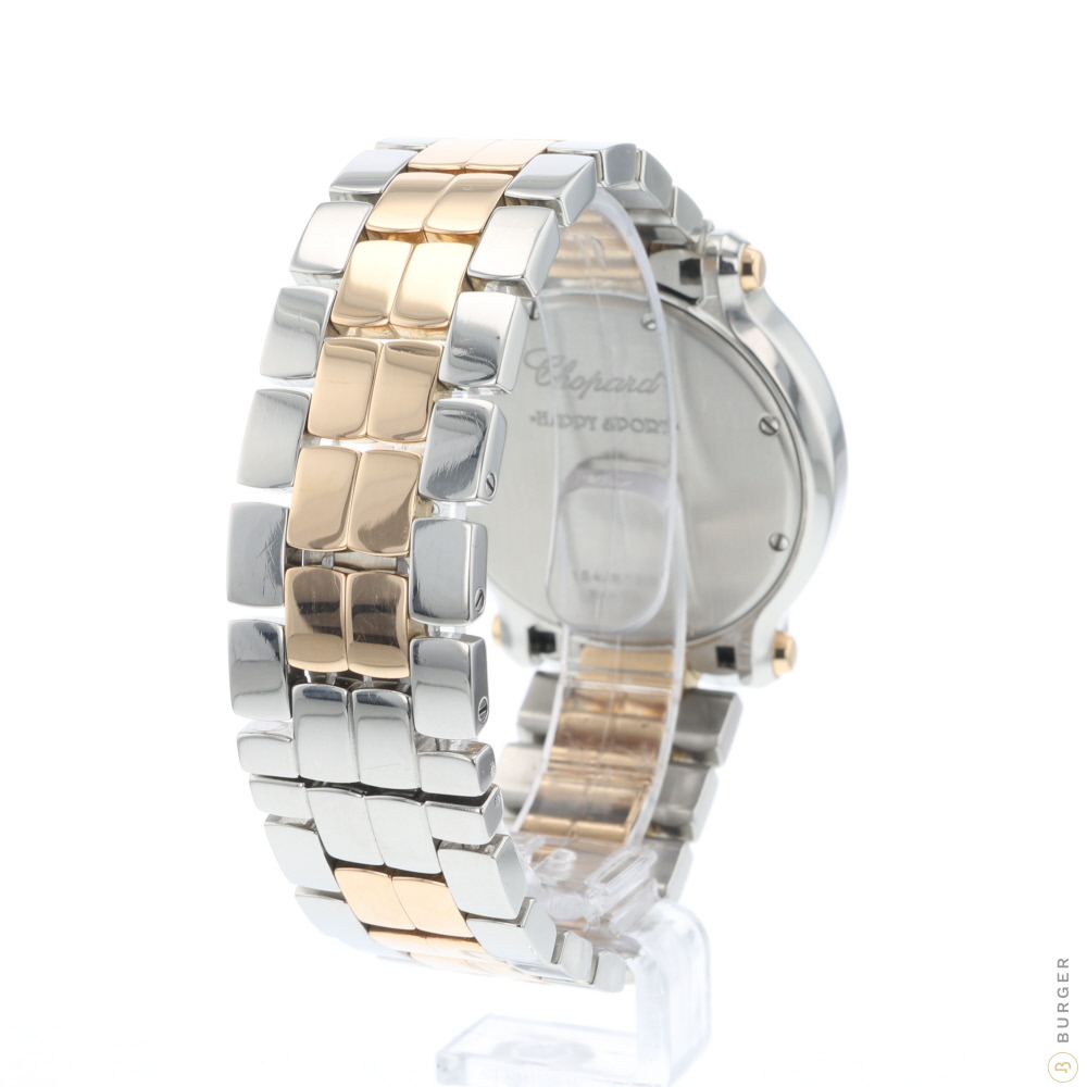 Happy Sport Rose Gold Steel Diamonds Chopard Sold watches