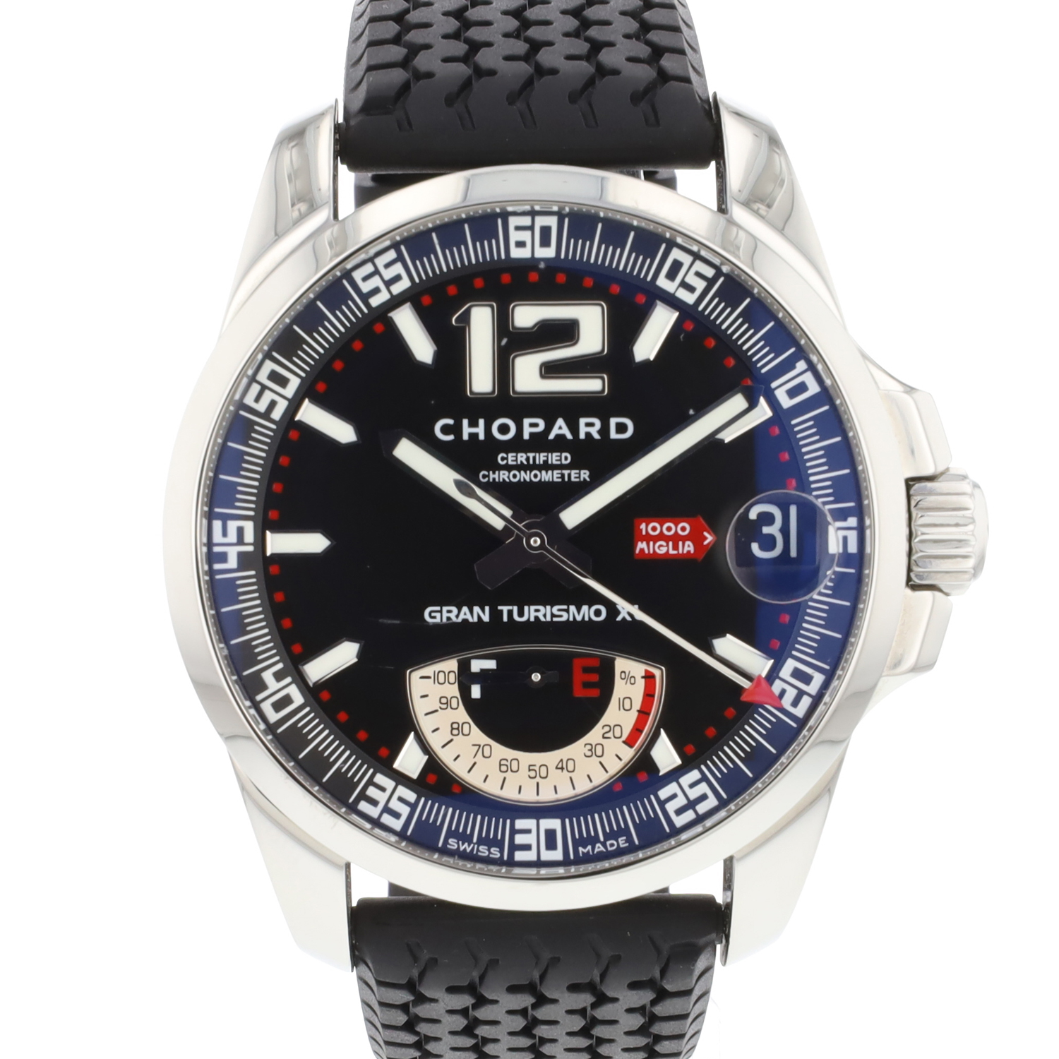 Mille Miglia Gran Turismo XL Steel Rubber Chopard Sold watches