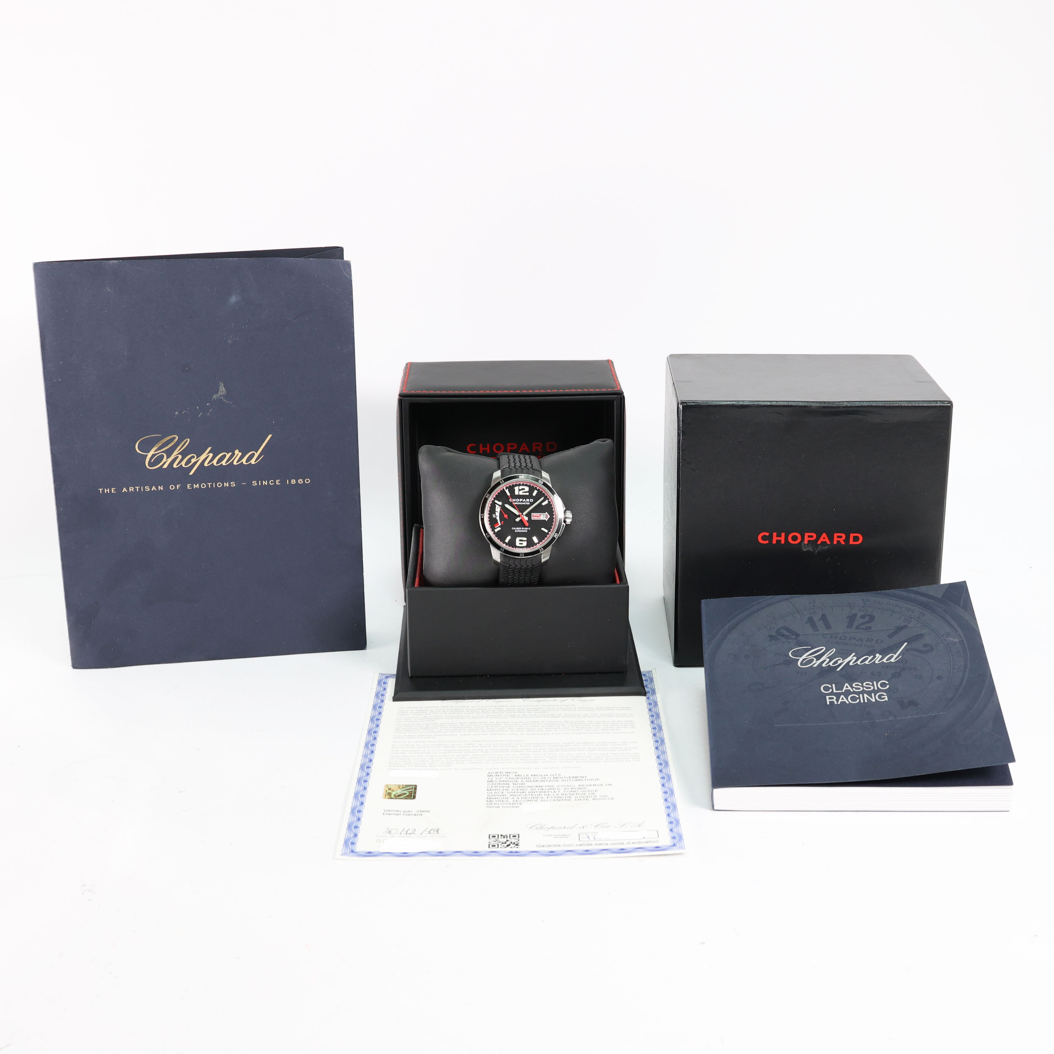 Mille Miglia GTS Power Control Steel Black Dial Chopard