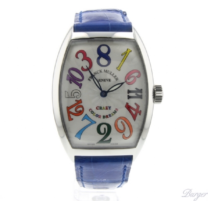 Franck muller crazy on sale hours color dreams