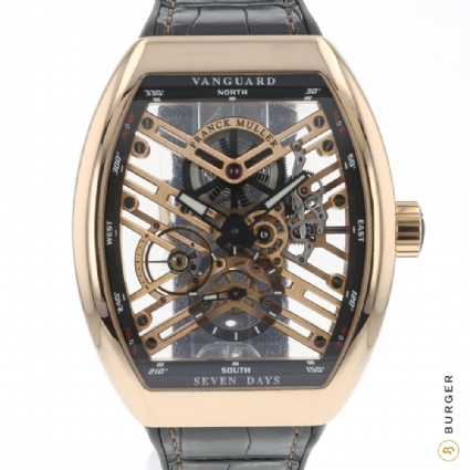 Vanguard Skeleton Seven days Rose Gold Franck Muller Sold