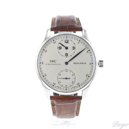 Portugieser Regulateur IWC Sold watches Juwelier Burger