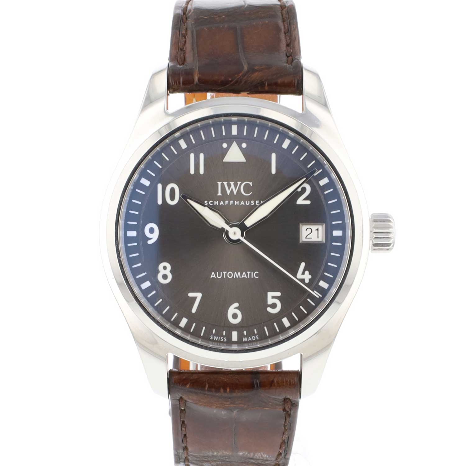 Pilot s Watch 36mm Automatic Grey Dial IWC Sold watches