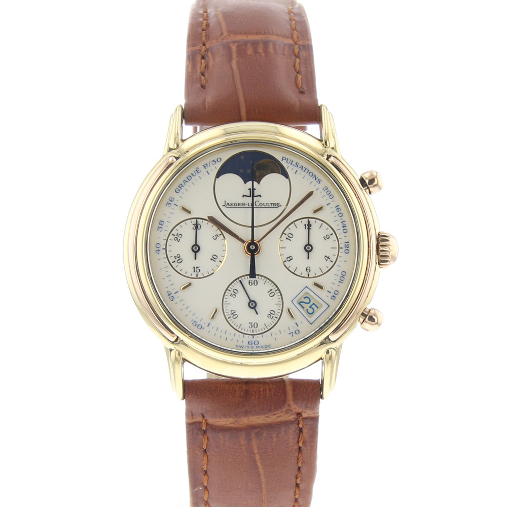 Odysseus Chronograph Moonphase 18K Yellow Rose Gold Jaeger