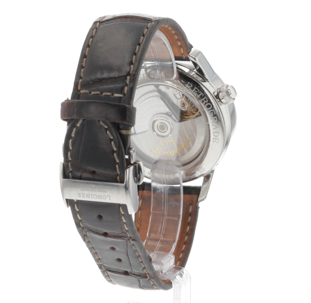 Heritage Retrograde Longines Sold watches Juwelier Burger