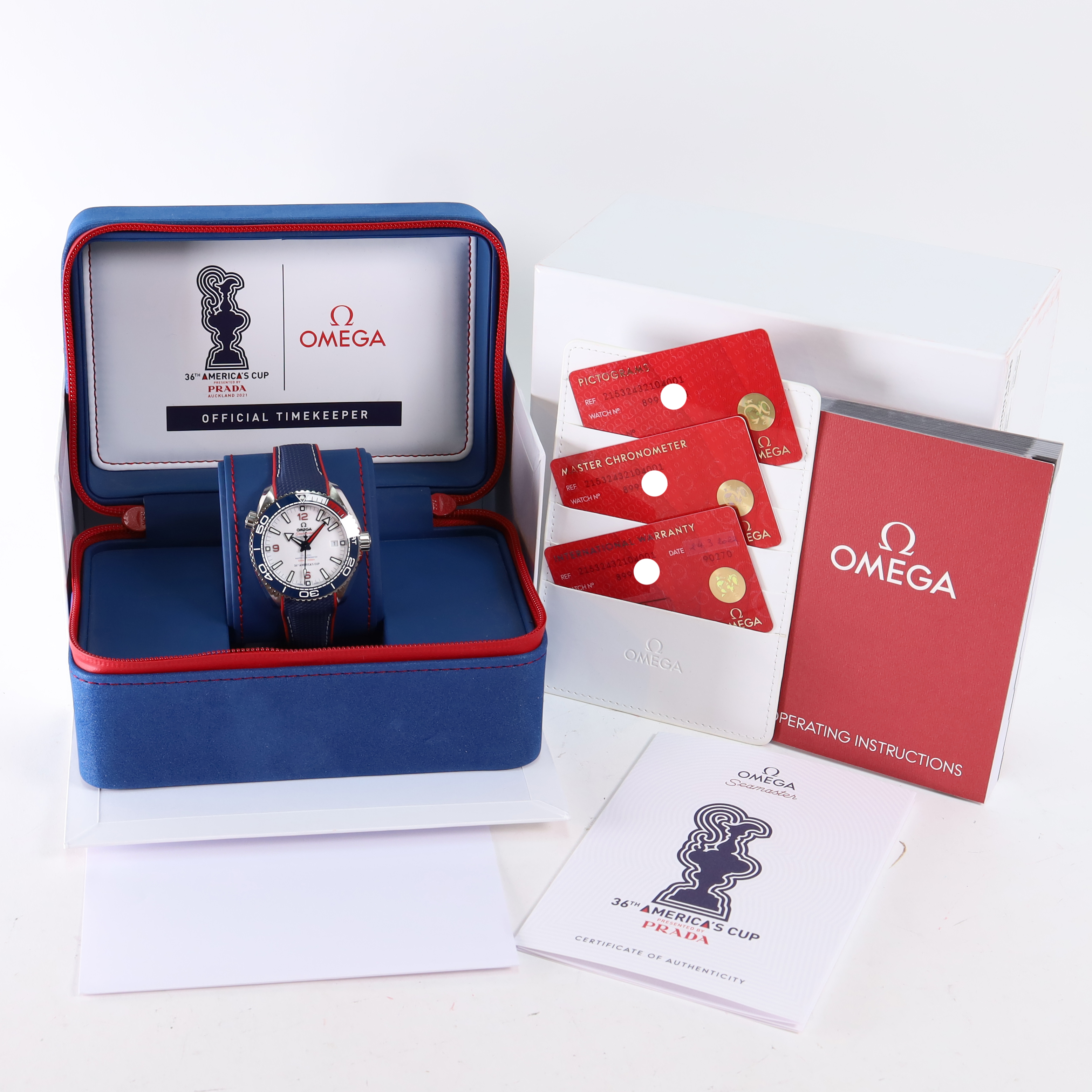 Seamaster Diver 300M America's Cup Limited Edition NEW 2022 - Omega - Sold  watches - Juwelier Burger