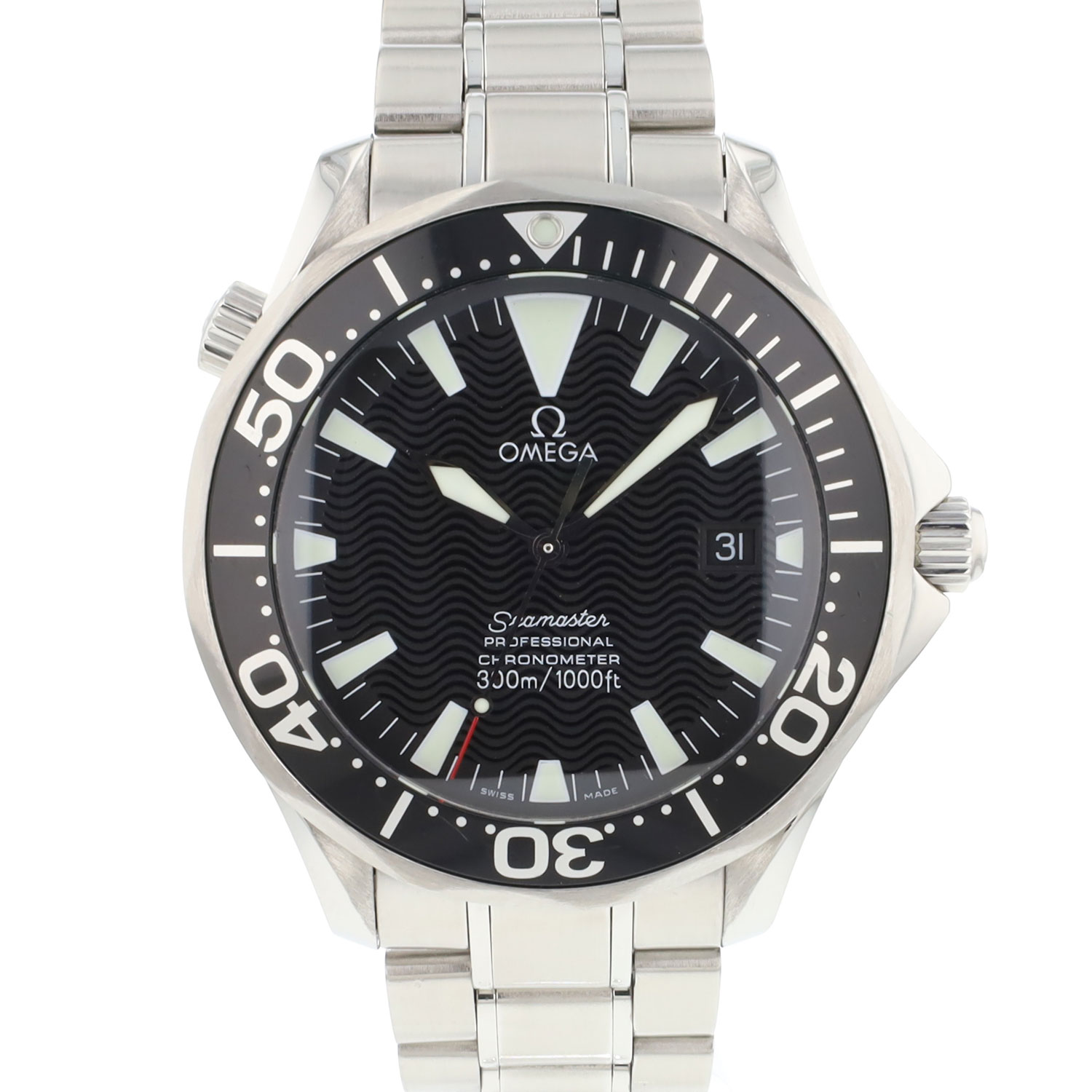 Omega black deals watch