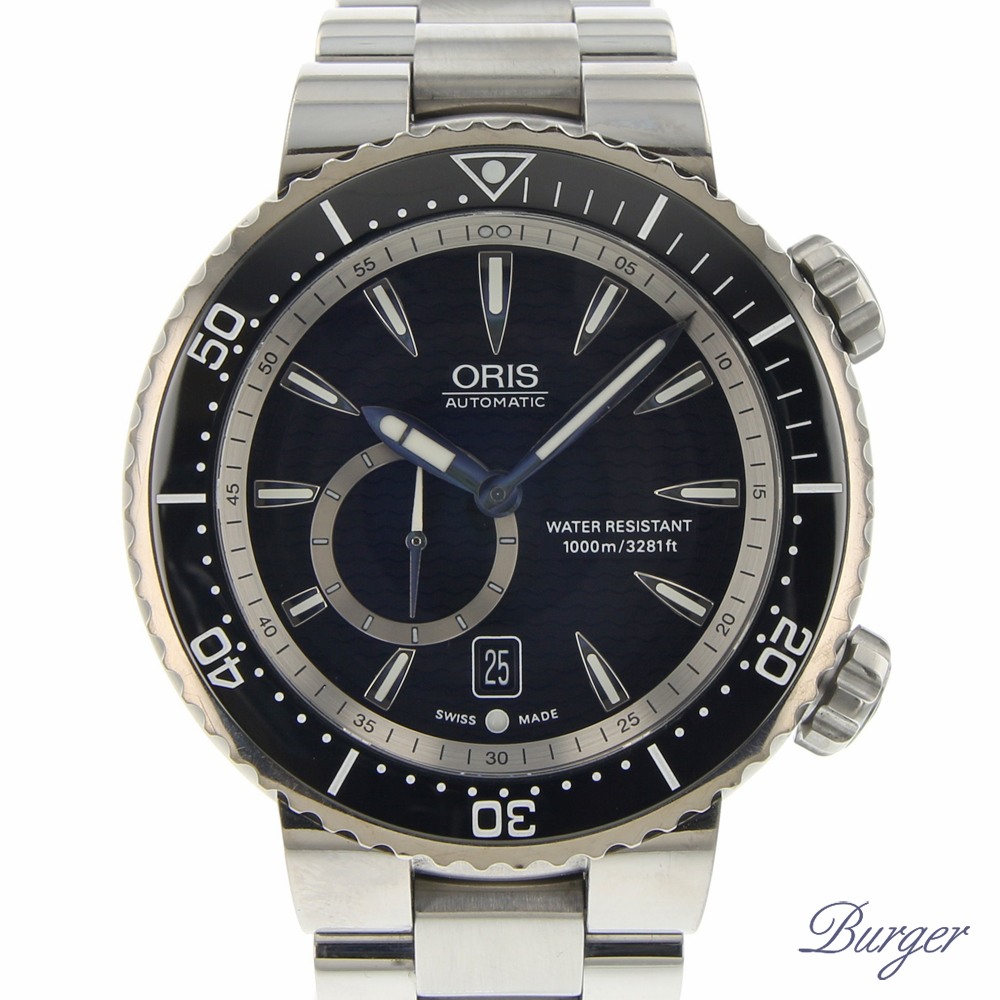 Oris titan shop c small second