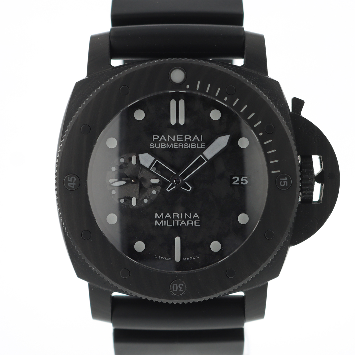 Luminor Submersible 47 Marina Militare Carbotech Panerai Sold