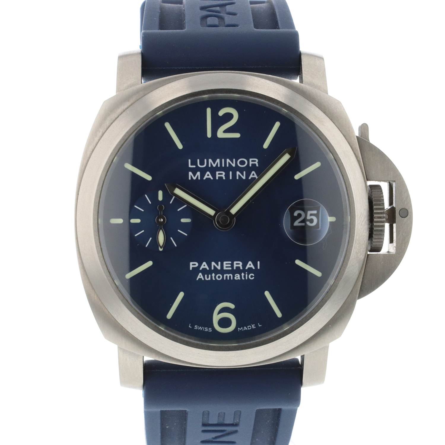 Luminor Marina 40 MM Automatic Blue 99 9 NEW Panerai Sold