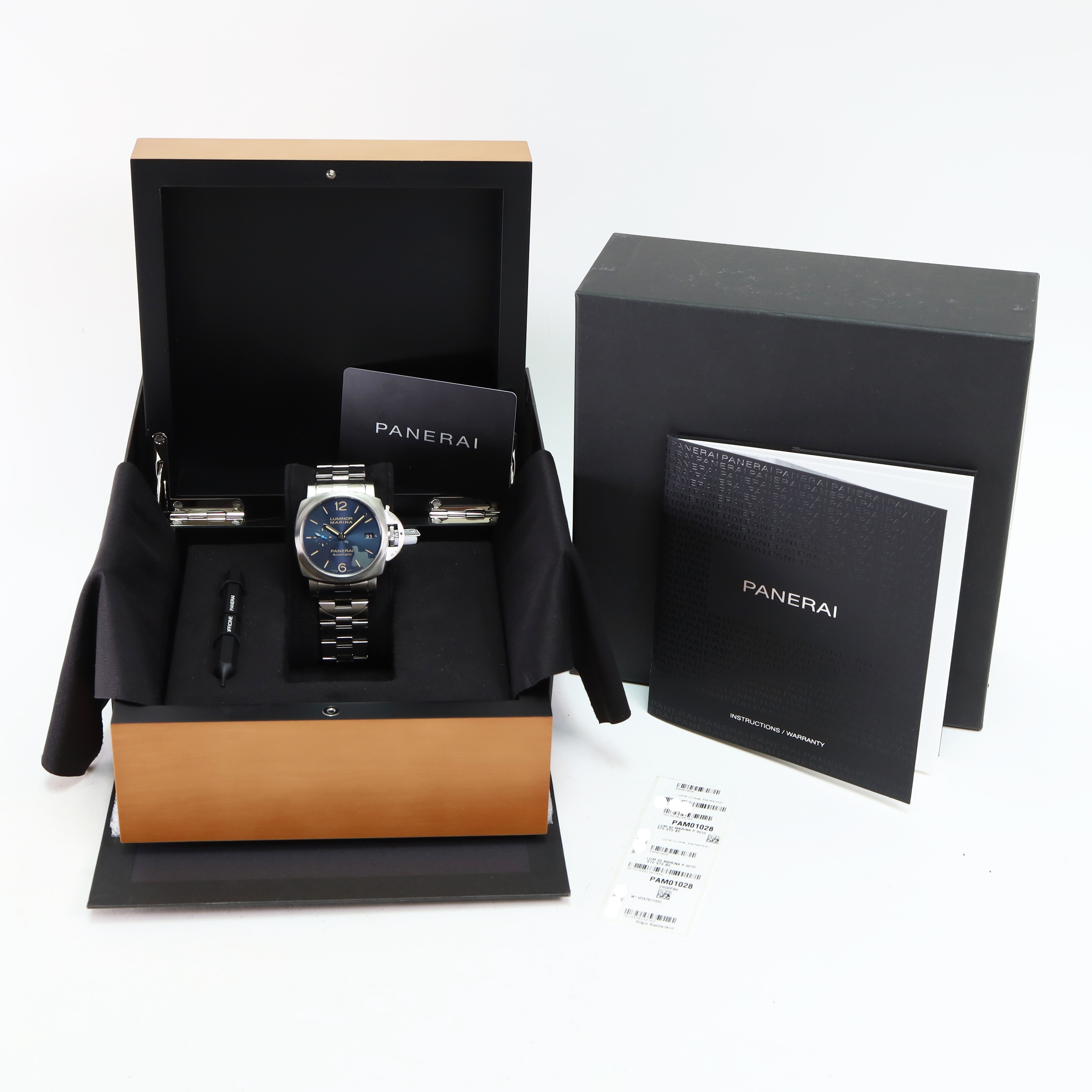 Luminor Marina Blue PAM1028 Panerai Sold watches Juwelier Burger