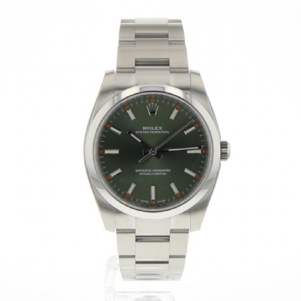 Rolex oyster olive on sale green