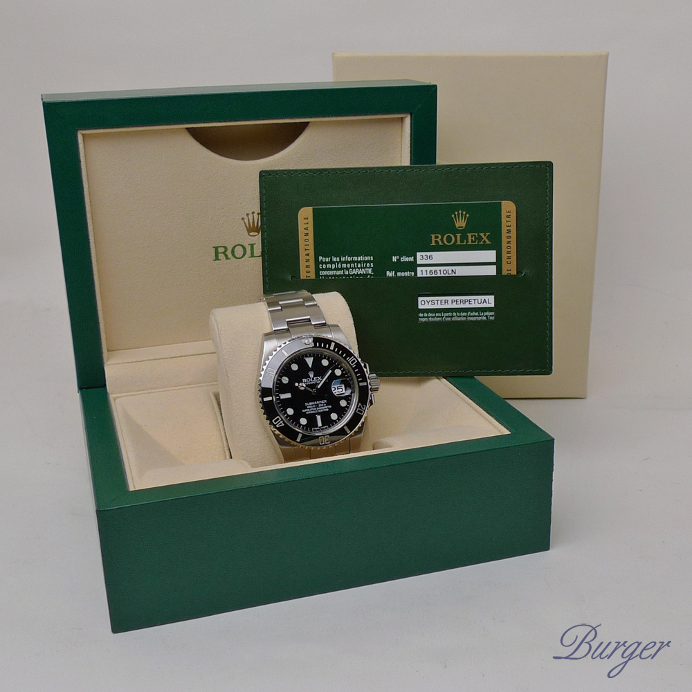 Submariner Date 116610 LV - Rolex - Sold watches - Juwelier Burger