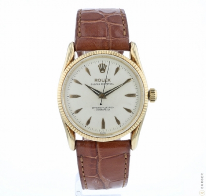 Oyster Perpetual BomBay Yellow Gold Rolex Sold watches