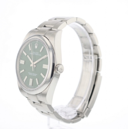 Rolex oyster perpetual hot sale 39 green