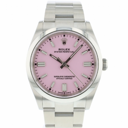 oyster perpetual candy pink