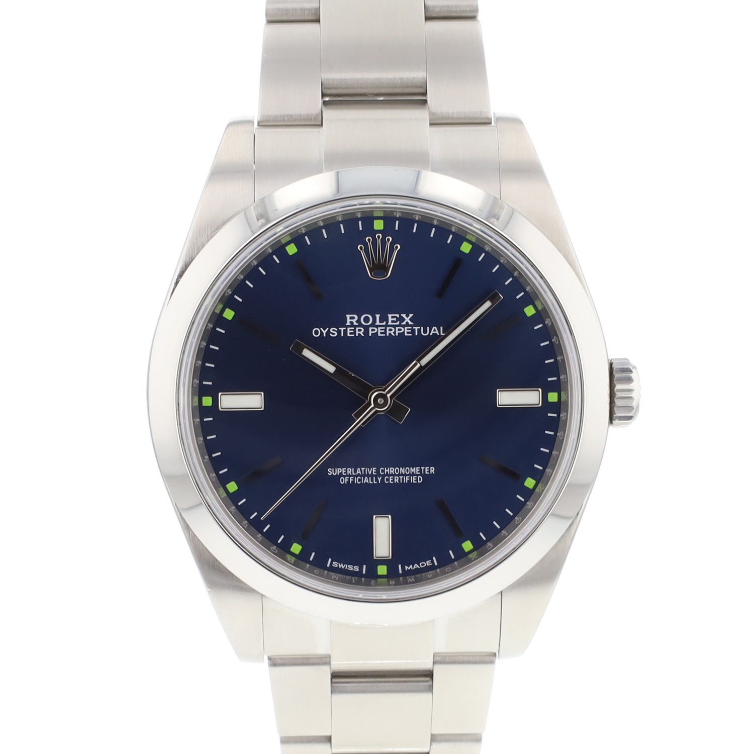 Oyster Perpetual 39 Blue - Rolex - Sold watches - Juwelier Burger