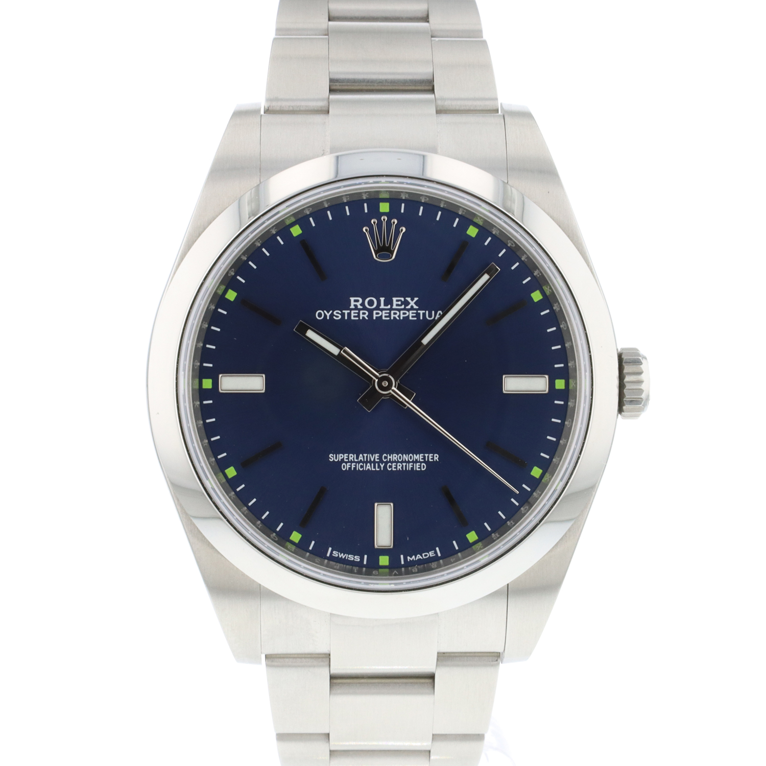 Oyster Perpetual 39 Blue - Rolex - Sold watches - Juwelier Burger