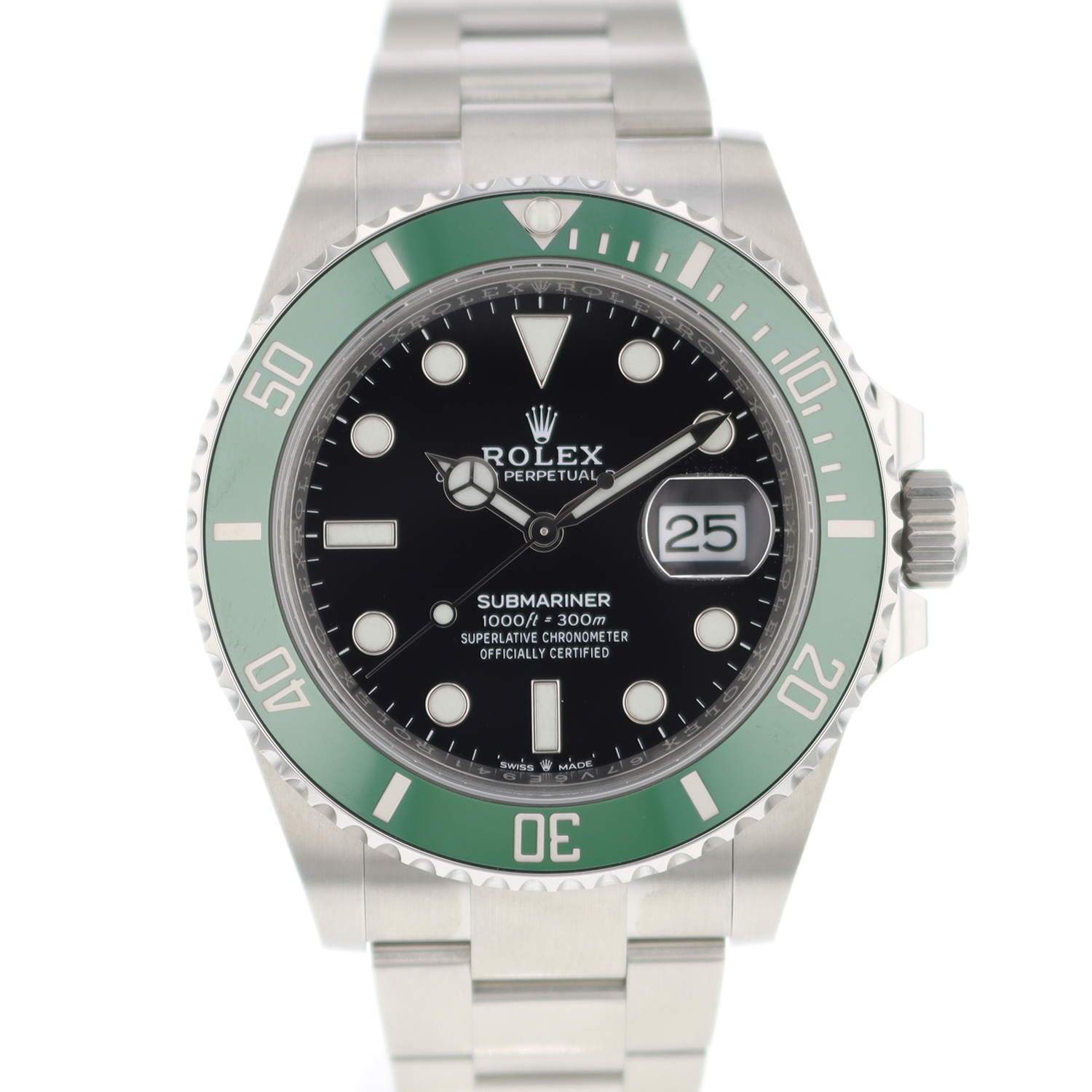 Submariner Date Green 126610LV New 2023 Rolex Exclusive