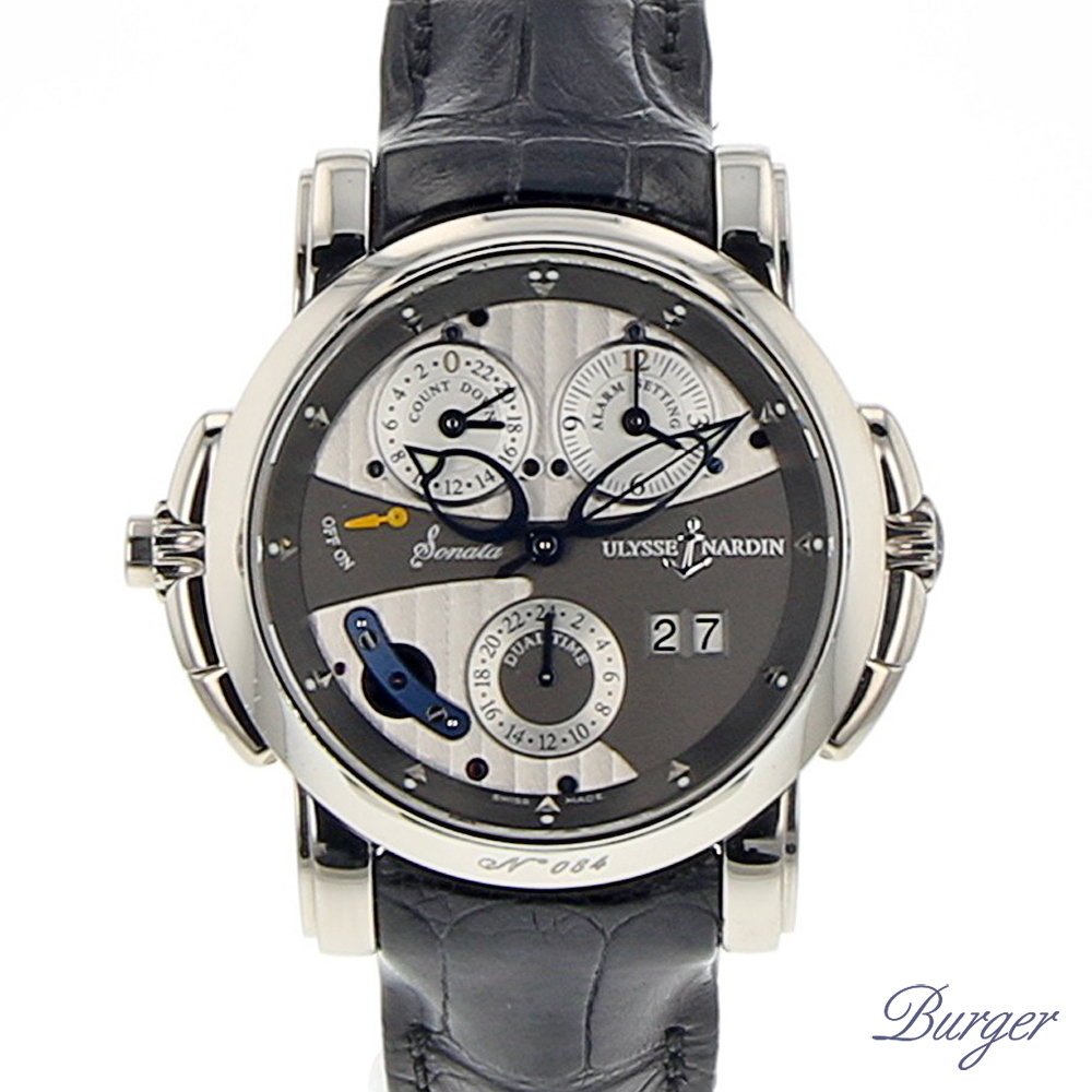 Sonata Cathedral Dual Time White Gold Ulysse Nardin Sold